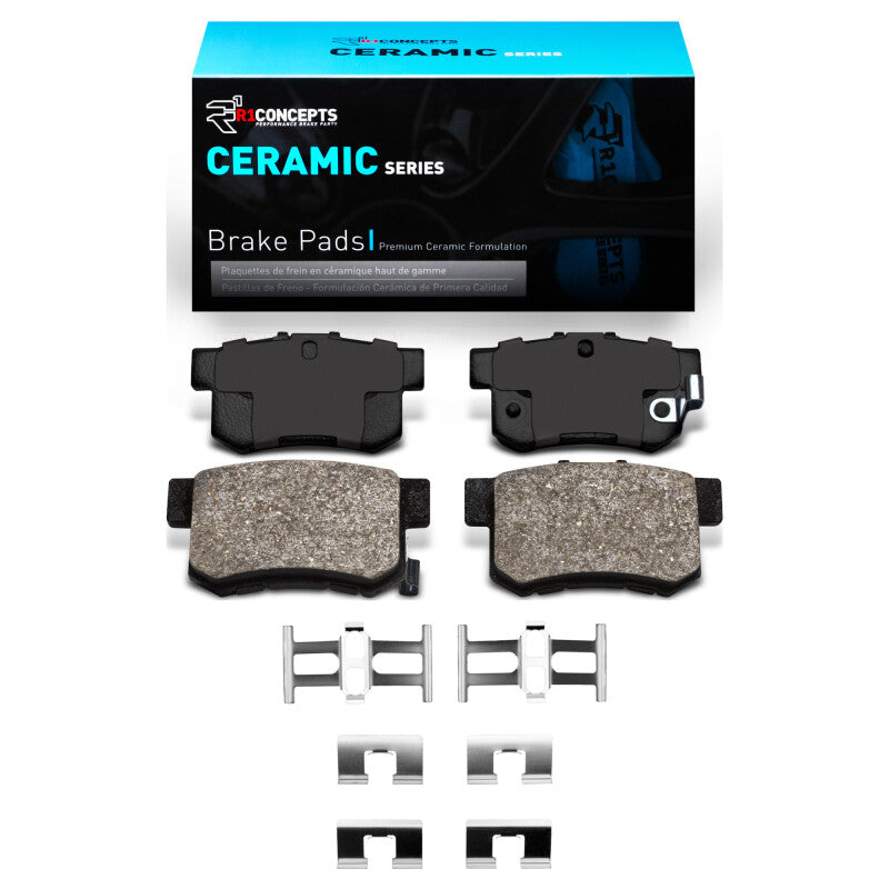 R1 Concepts R1 1987-2022 Acura TL Rear R1 Ceramic Pads & Hardware Kit