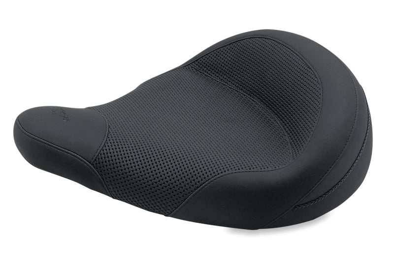 Mustang Motorcycle Mustang 83-21 Harley Electra Glide,Rd King Police Std Touring Solo Seat Textured - Black