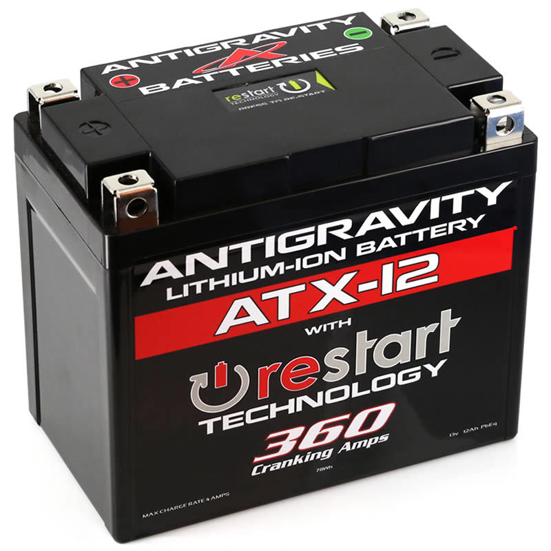 Antigravity Batteries Antigravity YTX12 Lithium Battery w/Re-Start