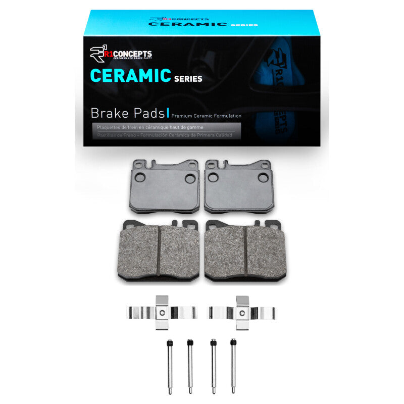 R1 Concepts R1 73-79 Mercedes-Benz 280CE Front Ceramic Pads & Hardware Kit