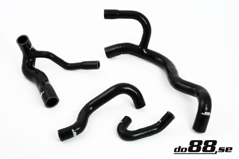 do88 90-92 Audi S2 2.2T (3B) Radiator Hoses - Black