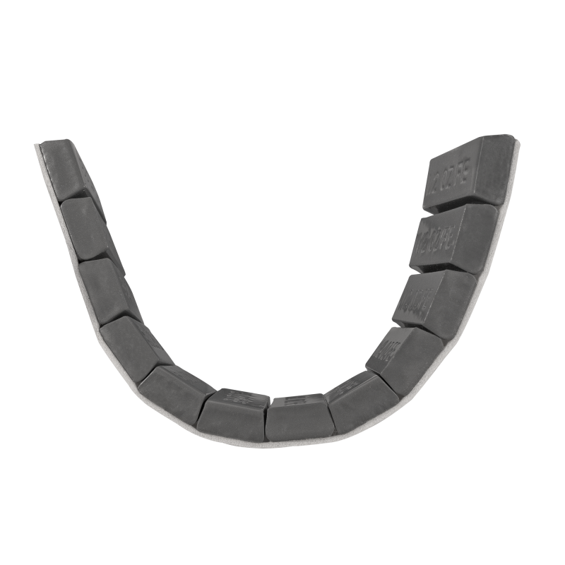 Counteract 1/2oz Trapzeium Steel Adhesive Wheel Weights Roll - Grey - 300pcs - .5oz (150oz)