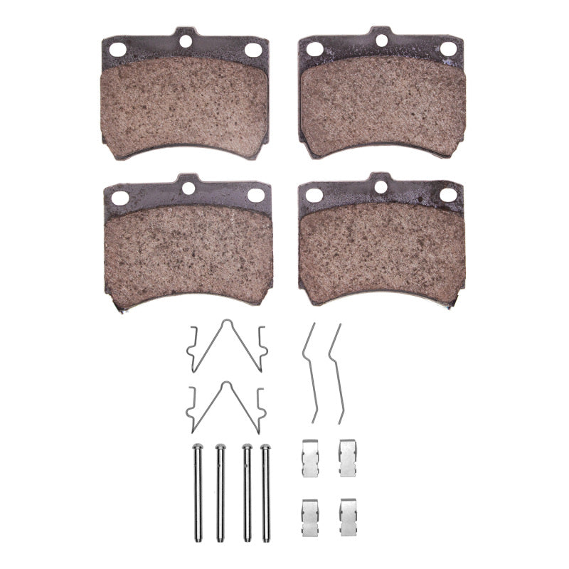 R1 Concepts R1 88-93 Ford Festiva Front Ceramic Pads & Hardware Kit