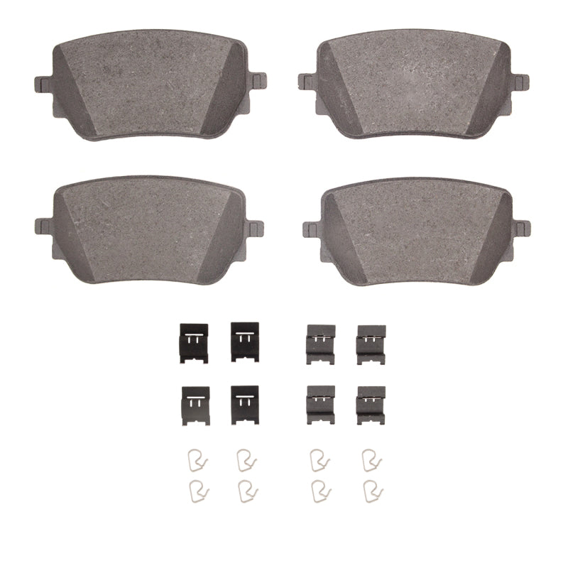 DFC 20-25 Mercedes-Benz EQB 250+ Rear Euro 5000 Ceramic Brake Pads and Hardware Kit