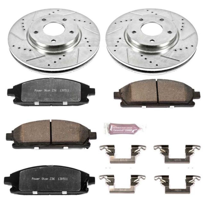 PowerStop Power Stop 04-09 Nissan Quest Front Z36 Truck & Tow Brake Kit