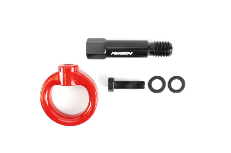 Perrin Performance PERRIN 20-25 Toyota Supra Tow Hook Kit (Rear) - Red