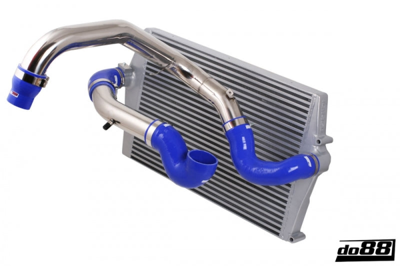 do88 03-07 Volvo S60/V70 2.0T/2.3T/2.4T (T5) BigPack Intercooler Kit w/Blue Hoses