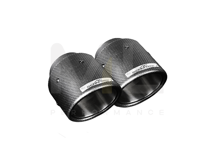AC Schnitzer BMW G01 G02 102mm Sport Carbon Tailpipe Set (Inc. X3 30i, X3 M40ix, X4 30i & X4 M40ix)
