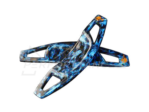 Armaspeed Mercedes-Benz W117 W205 W213 AMG Luminous Blue Forged Carbon Fibre Paddle Shifter (Inc A35, C43, E63 & S63 AMG)