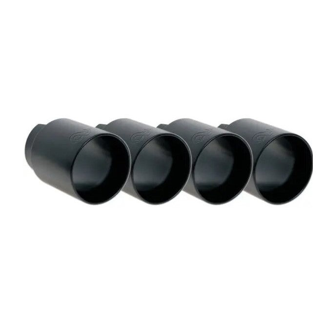 Active Autowerke BMW F87 90mm Matte Black Exhaust Tips (M2 & M2 Competition) - ML Performance US