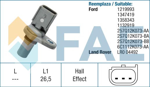 FAE AE79247 Camshaft Position Sensor