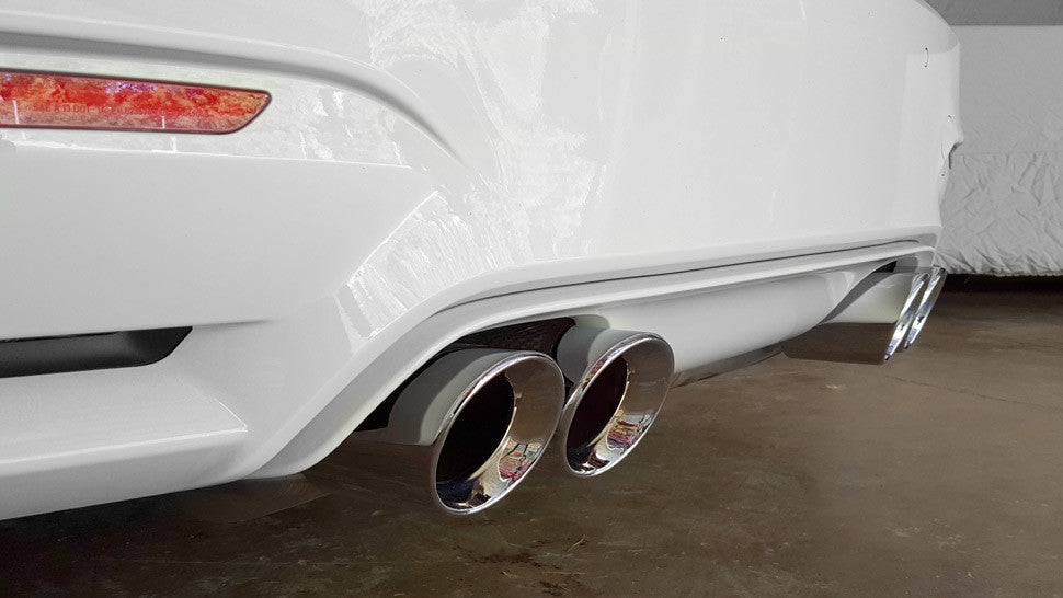 BMS BMW S55 FM 3.75" Set of 4 Slip-On Exhaust Tips (M3 & M4)