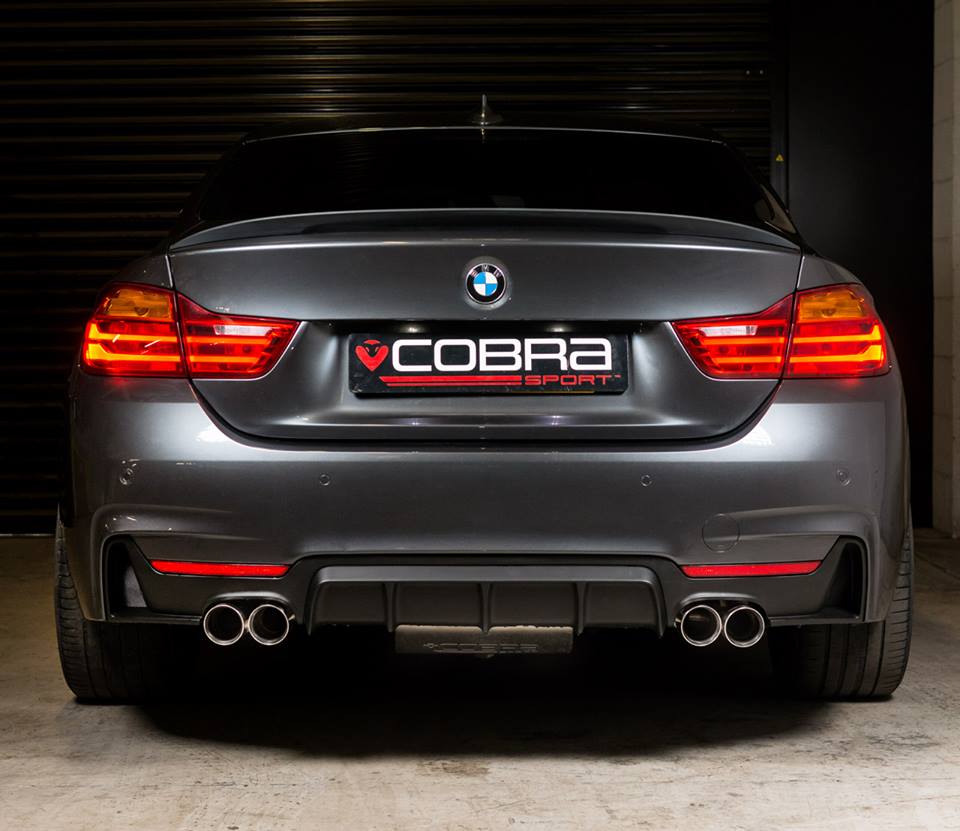 Cobra BMW F30 F32 F36 Quad Exhaust Conversion (335d & 435d)