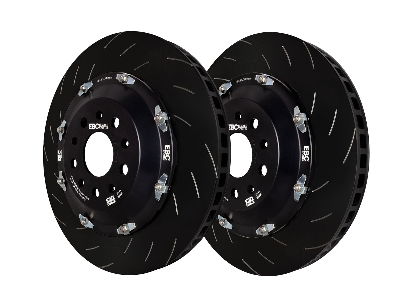 EBC BMW F80 F82 F83 F87 Racing Fully Floating Two Piece Rear Discs - Brembo Caliper (M2, M3 & M4)