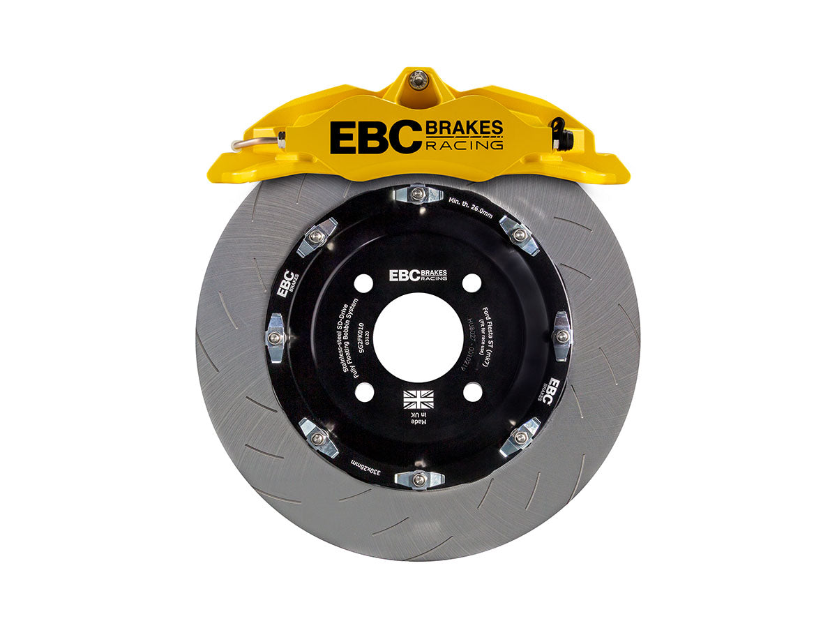EBC Hyundai Apollo Balanced Big Brake Kit With Apollo-4 Calipers & Yellowstuff Pads (i30 N & Kona N) - ML Performance US