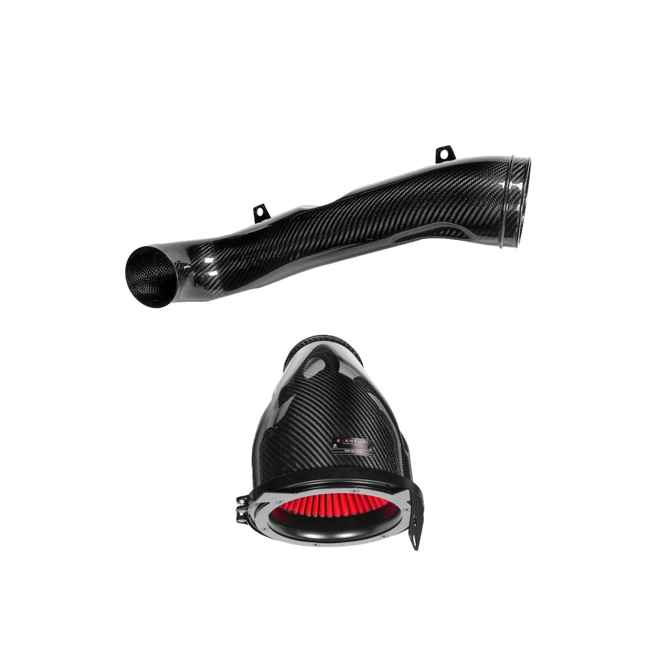 Eventuri BMW G80 G82 Carbon Fibre Intake Retrofit Kit to fit CSL Strut Brace (M3, M3 Competition, M4 & M4 Competition)