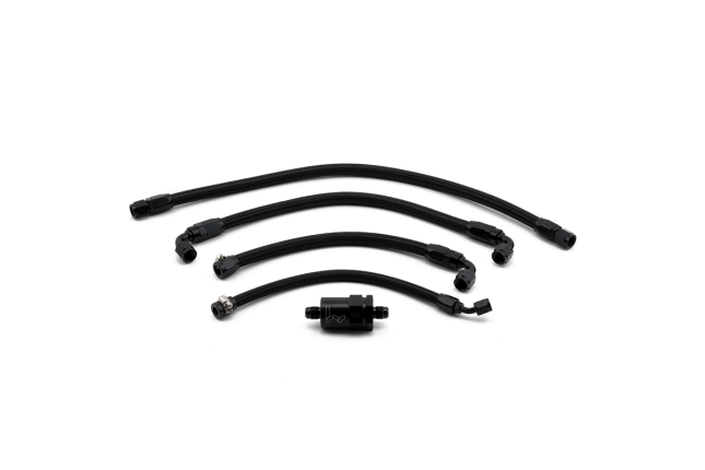 Hybrid Racing HYB-FLK-01-06 K-Series Swap Tucked Fuel Line Kit (92-00 Civic & 94-01 Integra)