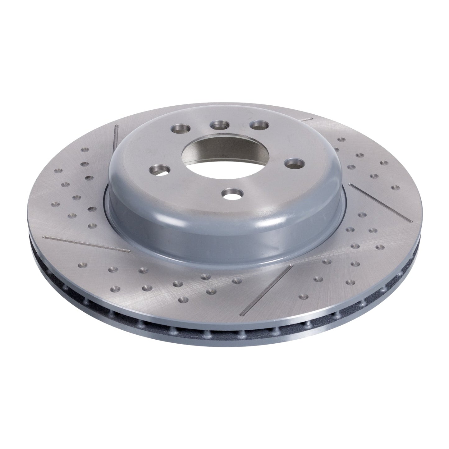 Genuine BMW E81 E87 E90 E92 324x22mm Drilled & Ventilated Rear Brake Disc (Inc. 123d, 130i, 325d & 330i) - ML Performance UK