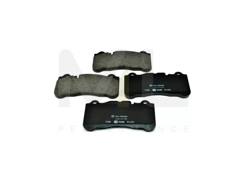 Hella 8DB 355 012-691 Brake Pad Set Suitable For Mercedes-Benz Slr Prepared For Wear Indicator