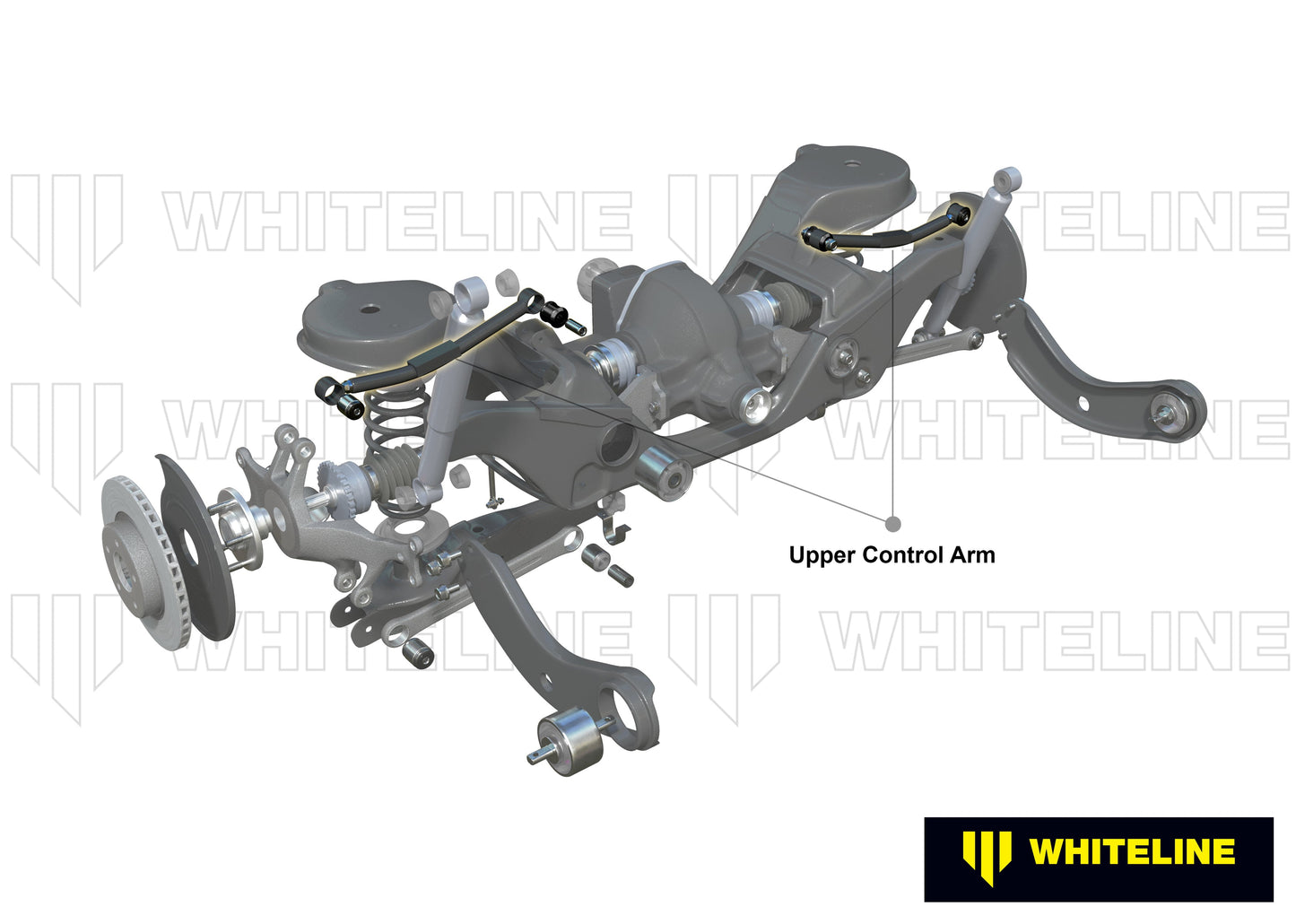Whiteline WA402 Rear Control Arm Upper - Arm to Suit Ford Focus, Mazda3 and Volvo C30, S40