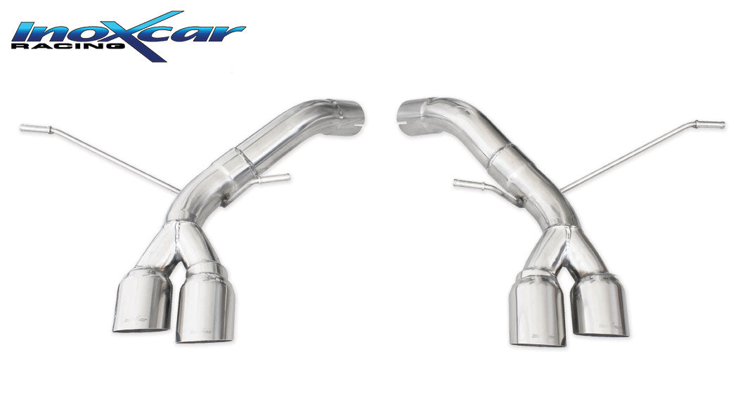 InoXcar Maserati Gransport 4.2 V8 Non-Resonated Rear Exhaust