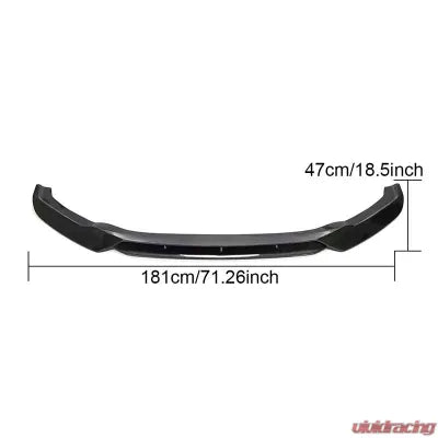 Vivid Racing VR-X5M-X6M-603 VR Aero Carbon Fiber Front Lip BMW X5 M F85 | X6 M F86 2015-2018