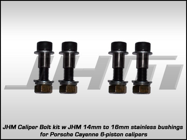 JHM Front Caliper Bolt Kit-Porsche Cayenne (Brembo 6-piston)