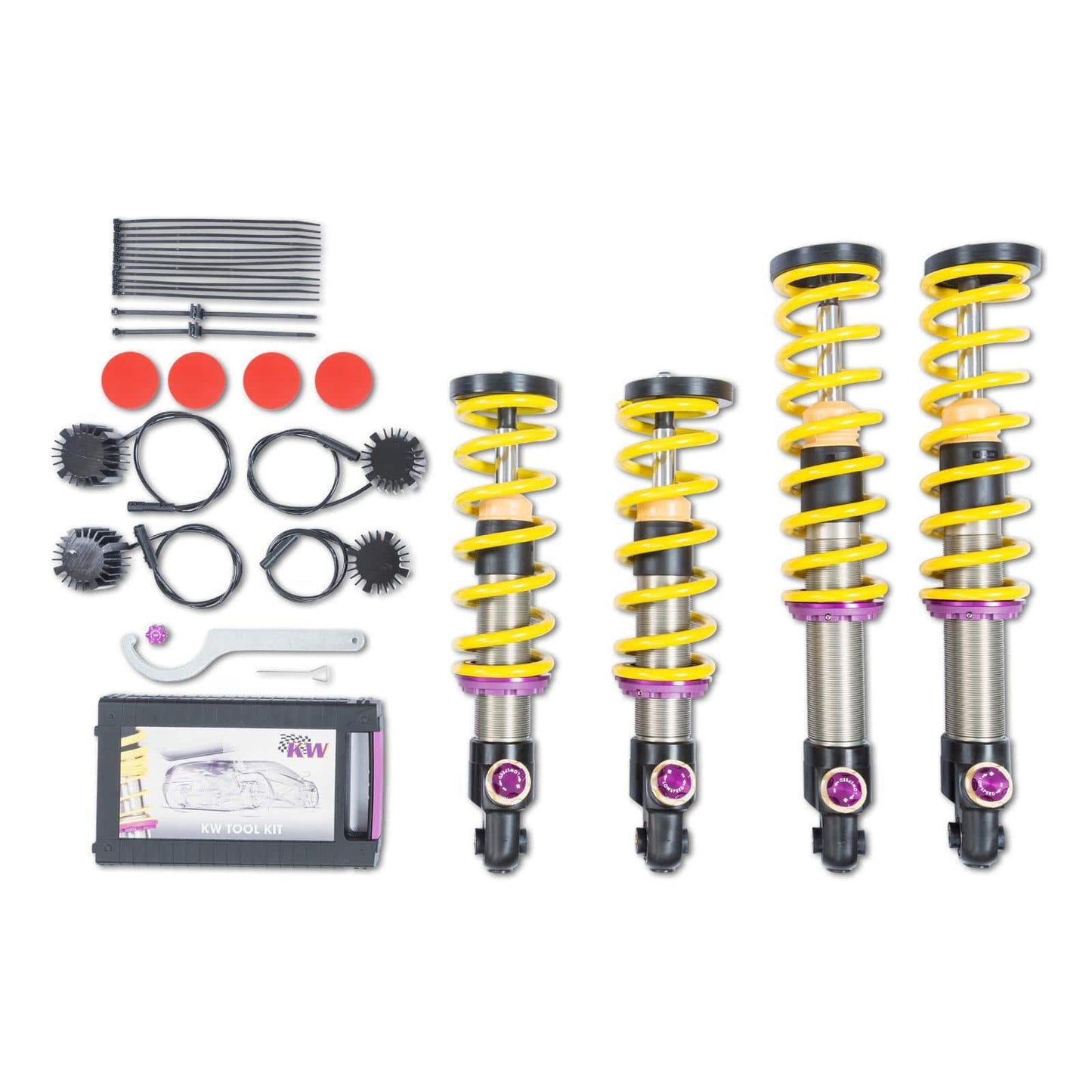 KW Porsche 992 Variant 4 Aluminium Coilover kit (911 Carrera & 911 Carrera S) | ML Performance UK