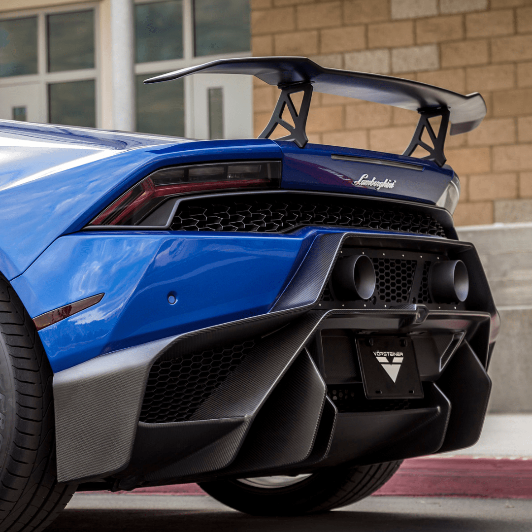 Vorsteiner 0930LOV Lamborghini Huracan Novara Edizione Aero Wing Blade w/ Aluminum Uprights