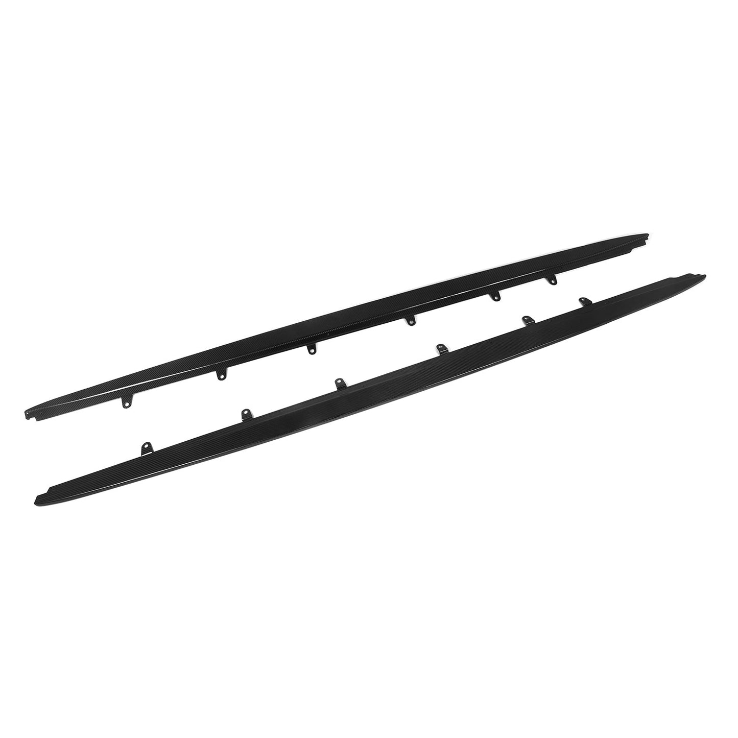 MHC BMW F90 M5 & G30 5 Series Full Length Side Skirts In Pre Preg Carbon Fibre