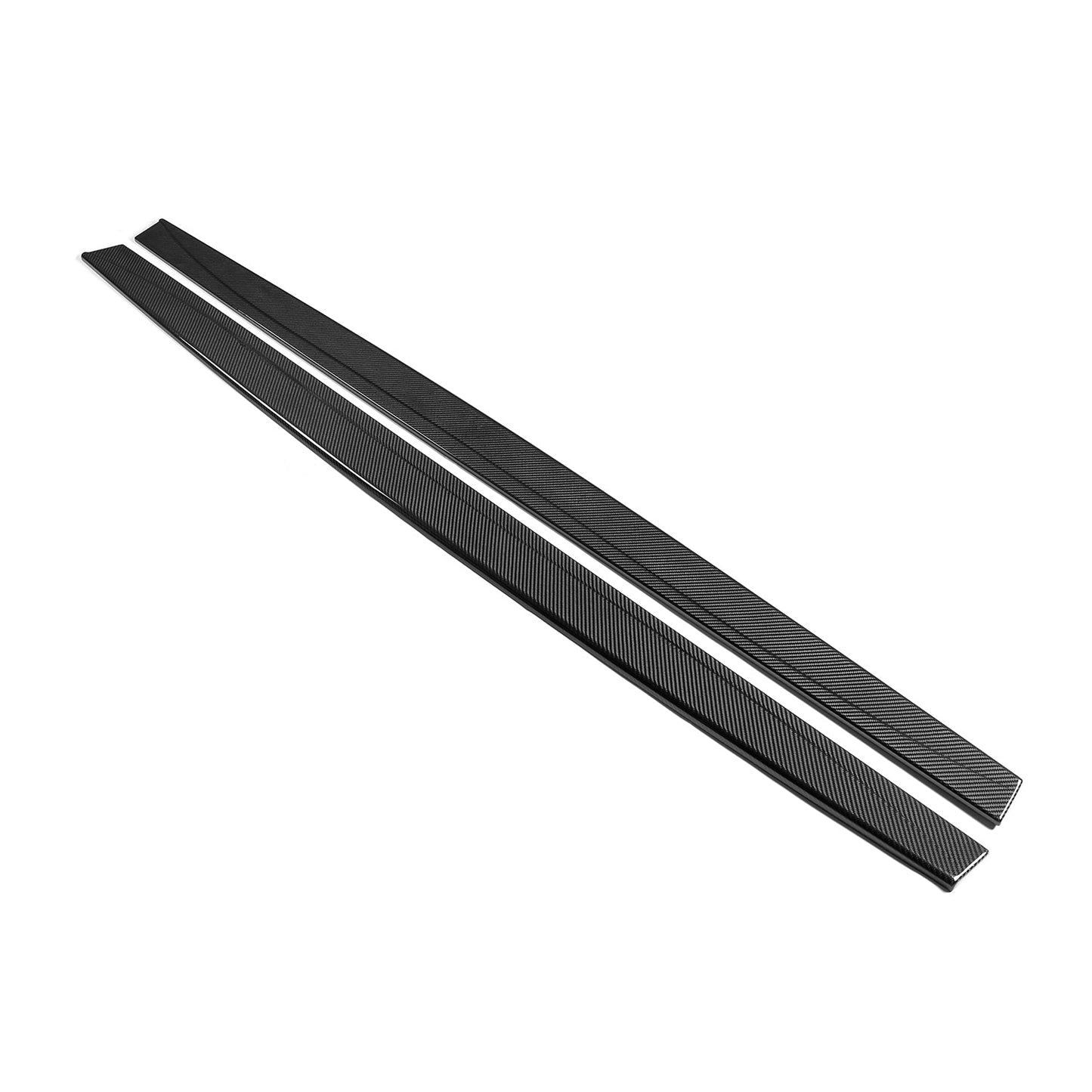 MHC BMW M3/M4 Full Length Performance Side Skirts In Gloss Pre Preg Carbon Fibre (F80/F82/F83)