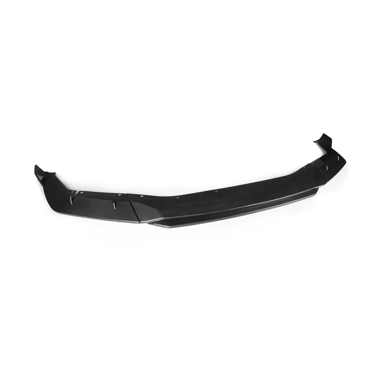 MHC BMW M5 PRE LCI Low Line Front Splitter In Pre Preg Gloss Carbon Fibre (F90)