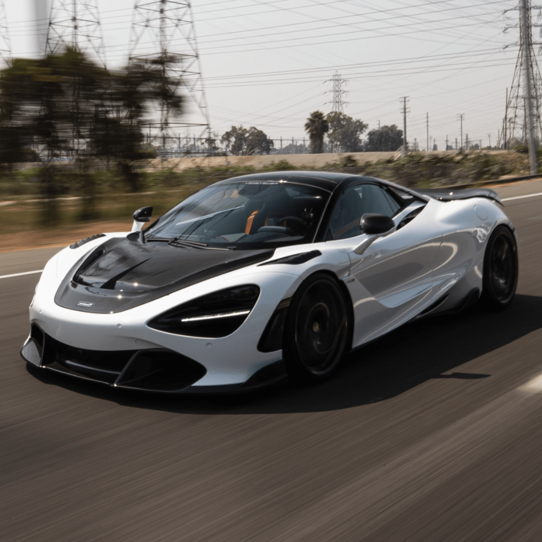 Vorsteiner MVS2091 McLaren 720S Spyder Silverstone Edition Aero Front Fenders w/ Integrated Vents.