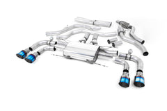 MillTek Alfa Romeo Giulia Quadrifoglio 2.9 V6 Bi-Turbo Cat-Back Exhaust (Non OPF/GPF Models)