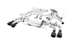 MillTek Alfa Romeo Giulia Quadrifoglio 2.9 V6 Bi-Turbo Cat-Back Exhaust (Non OPF/GPF Models)