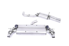 MillTek Audi 2.5TFSI 8S TTRS Quattro Resonated Cat-Back Exhaust