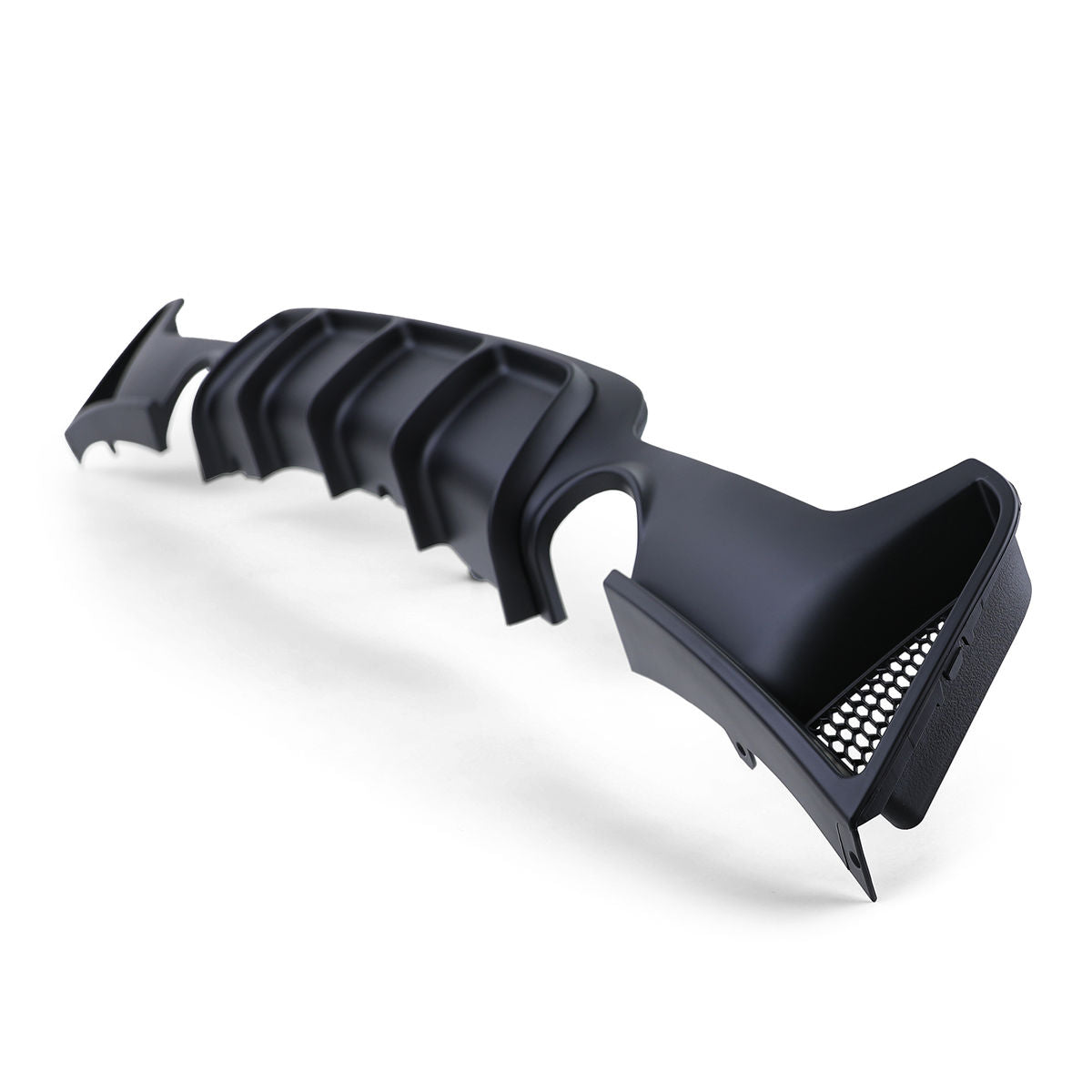 ProTuning BMW F32 F33 F36 M Sport Dual Exit Rear Bumper Diffuser (Inc. 330i, 335i & 340i)
