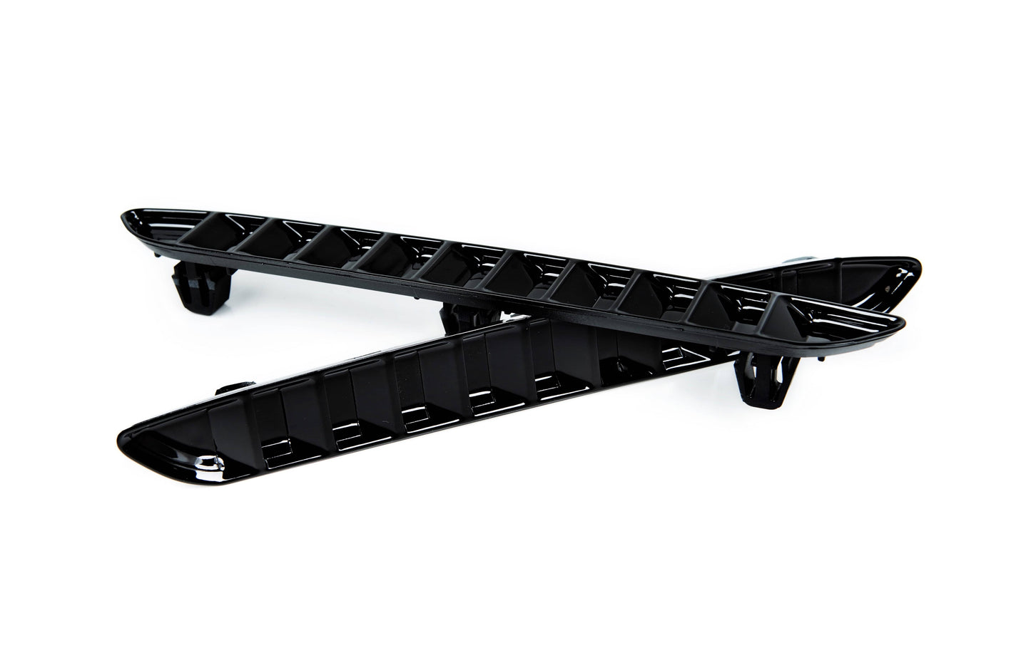 Acexxon R01-20-2 BMW Gloss Black Rear Reflector Insert Set - Horizontal Slat