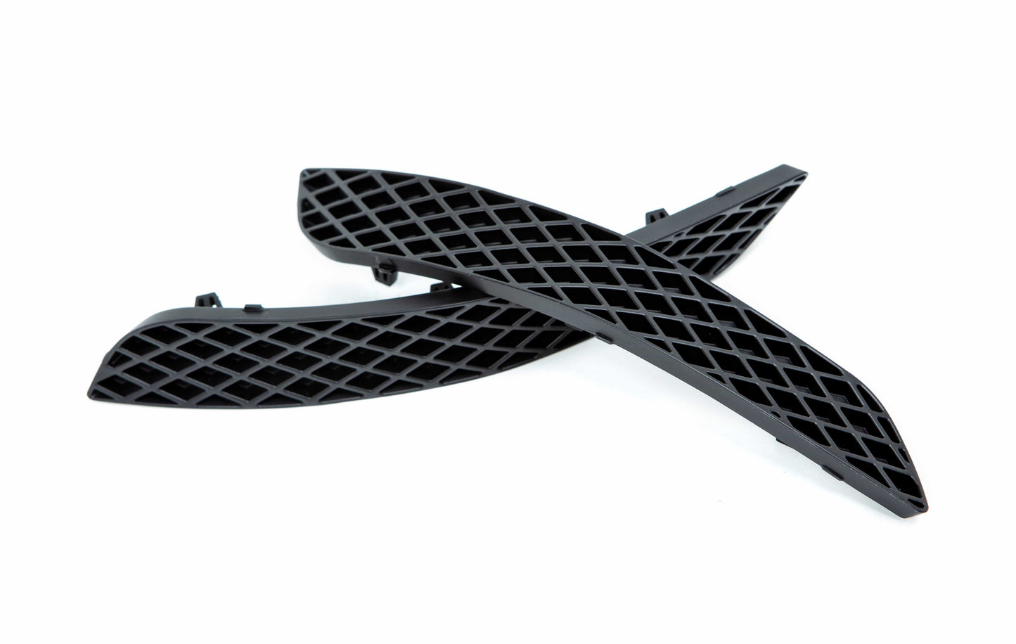 Acexxon R08-40-1 Porsche Matte Black Rear Reflector Insert Set - Honeycomb