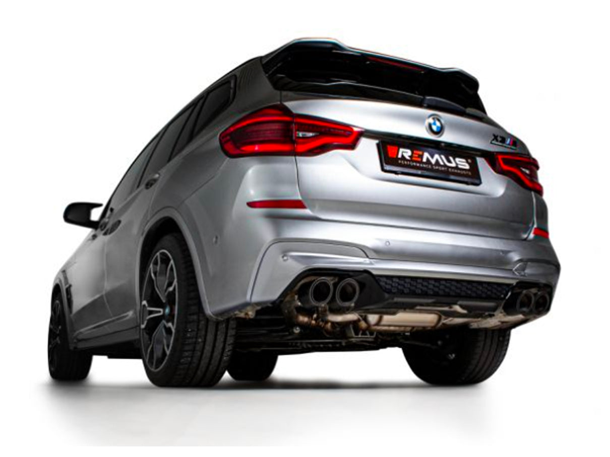 Remus BMW F97 S58 Connection Tubes for Mounting Exhaust Silencer (X3 M & X3 M Competition)
