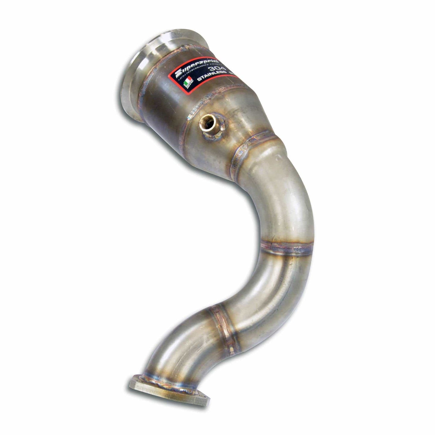 Supersprint Audi C8 RS7 Downpipe with Metallic Catalytic Converter - Left