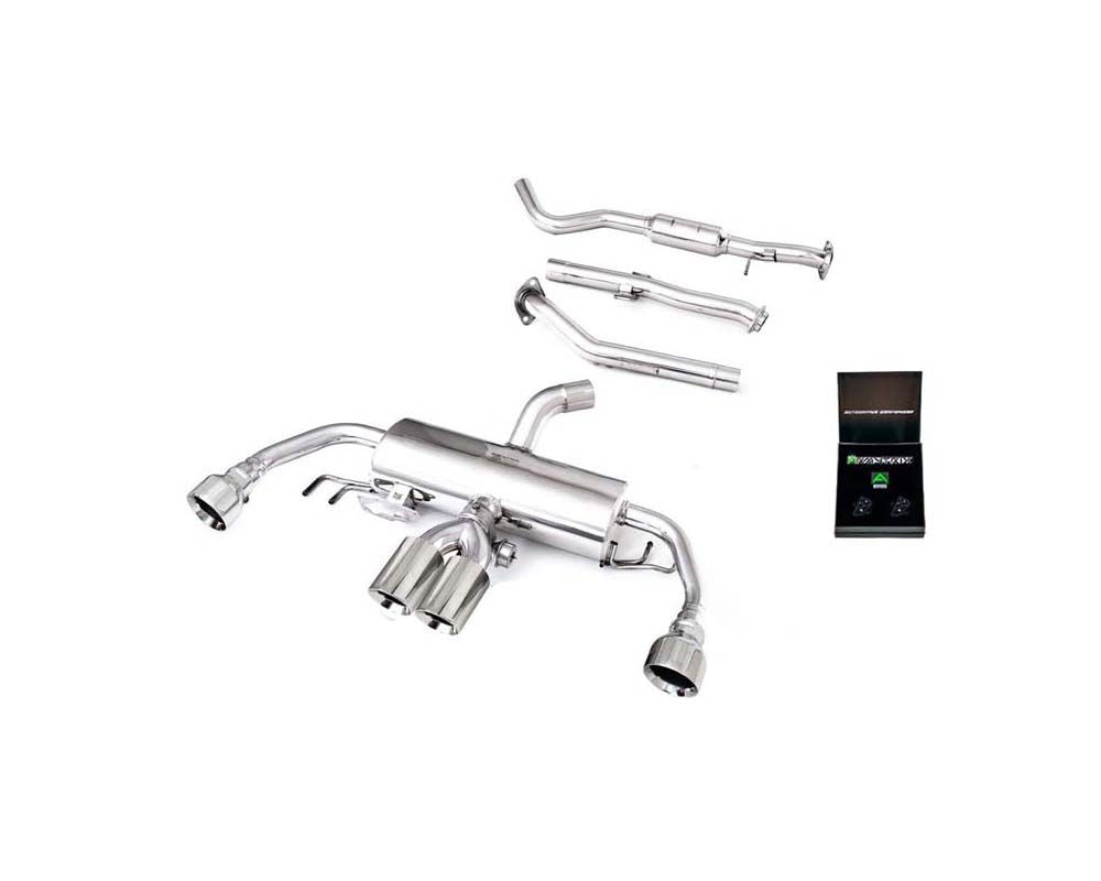 Armytrix Valvetronic Exhaust System Toyota GR Corolla 1.6L 2023+ with Chrome Silver Tips
