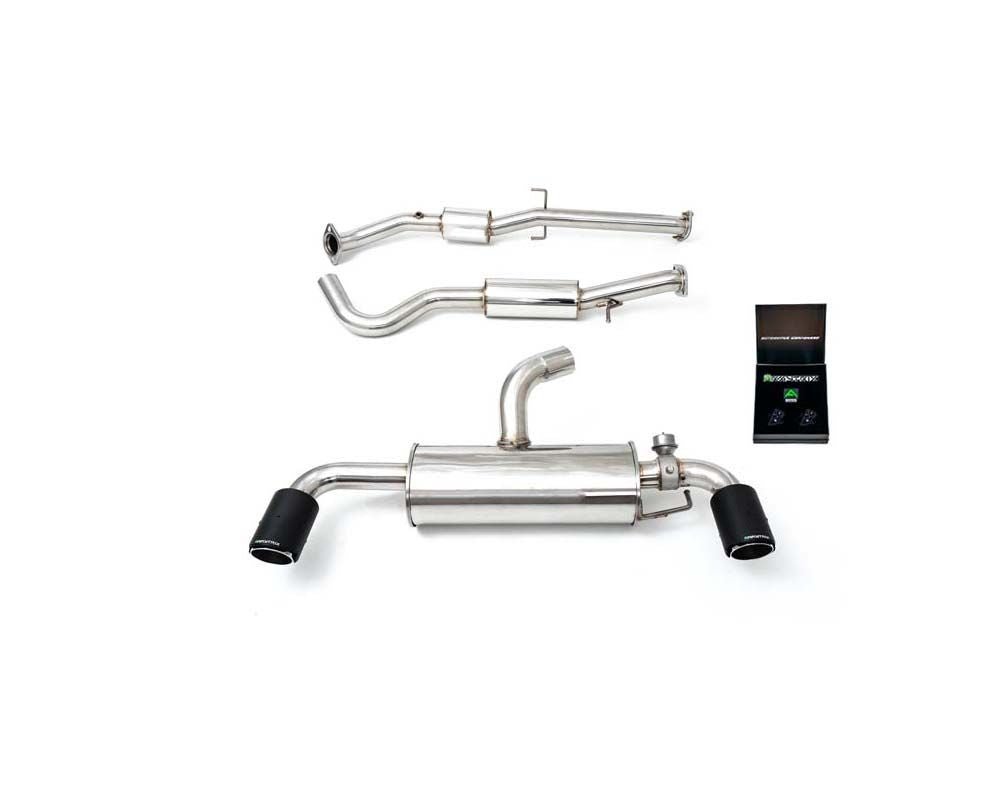 Armytrix Valvetronic Exhaust System Toyota Yaris GR 2020+ with Carbon Tips