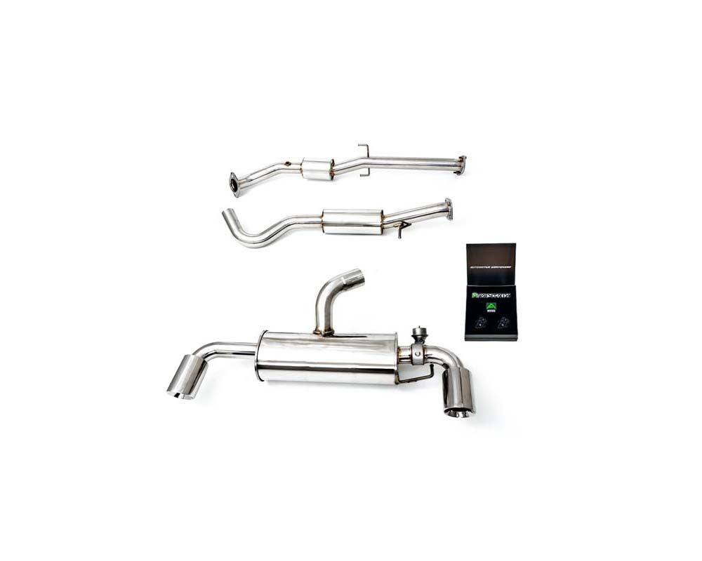 Armytrix Valvetronic Exhaust System Toyota Yaris GR 2020+ with Chrome Silver Tips