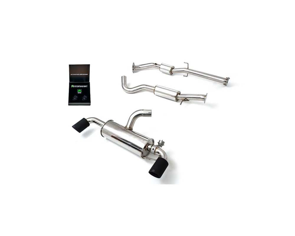 Armytrix Valvetronic Exhaust System Toyota Yaris GR 2020+ with Matte Black Tips