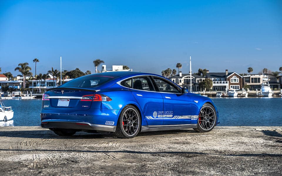 UNPLUGGED PERFORMANCE UP-MS-118-1.1 SET OF 4 WHEELS UP-01 WHEELS BY BBS 21", 8 CENTER CAPS, 5 WHEEL PROTECTORS FOR TESLA MODEL S