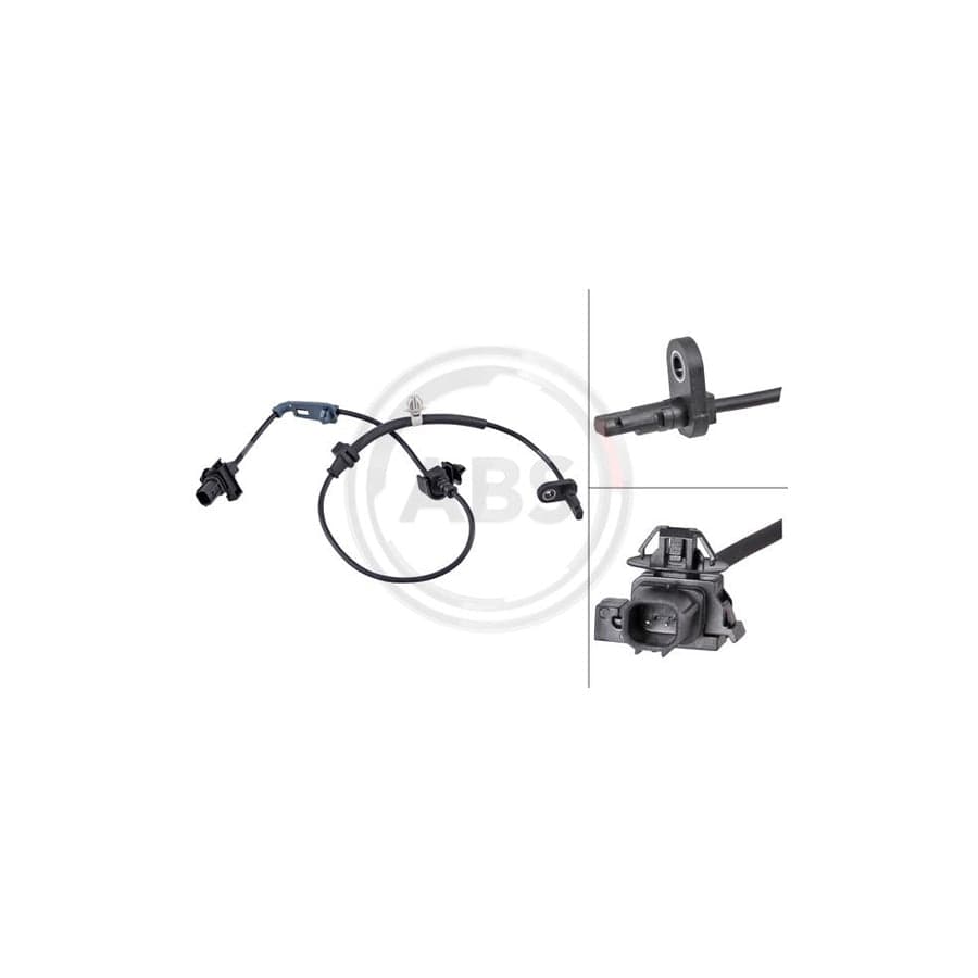 A.B.S. 31657 ABS Sensor for HONDA CR-V III (RE)