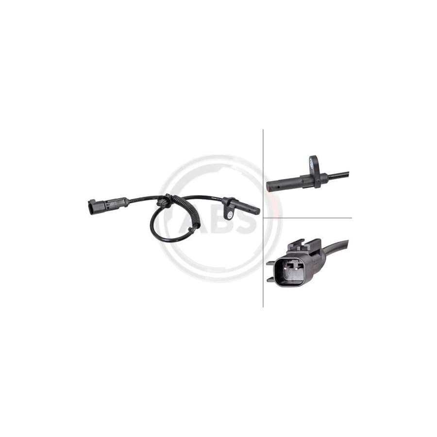 A.B.S. 31808 ABS Sensor for FORD TRANSIT