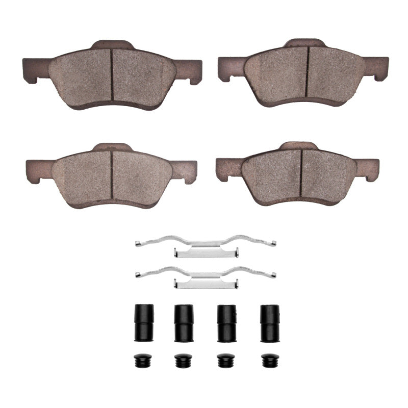 DFC 09-12 Ford Escape Front 4000 HybriDynamic Brake Pads and Hardware Kit