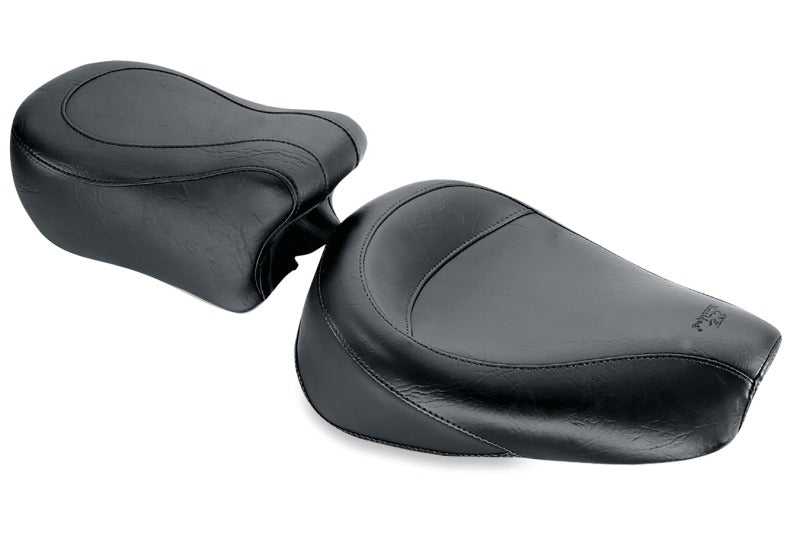 Mustang Motorcycle Mustang 82-03 Harley Sportster Standard Touring Passenger Seat - Black